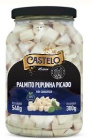 PALMITO PUPUNHA PICADO 300G