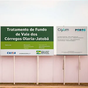 Placa em Aço Galvanizado