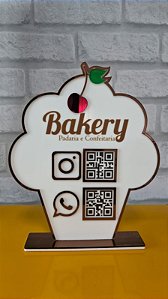 Placa Pix em Acrílico com Gravação UV