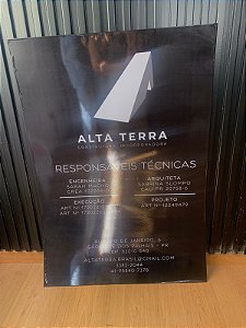Placa Personalizada para Construtora