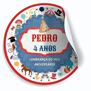 Adesivo de Vinil Redondo