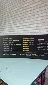 Placa PVC 3mm com Impressão UV