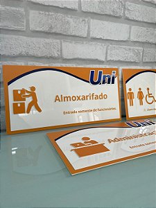 Placa em Acrílico Personalizado