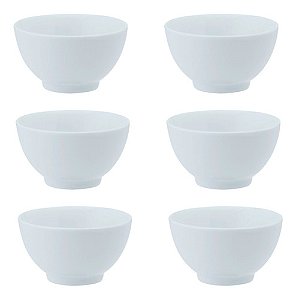 Kit 6 Bowls Dh 500ml Porcelanas Schmidt