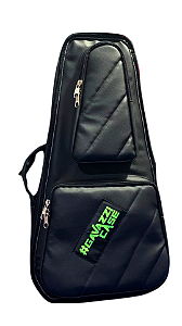 SEMI CASE - CAVACO - EM COURO - PRETO.