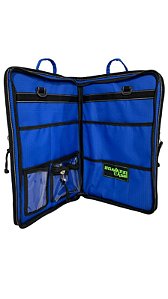 BAG PARA BAQUETAS - NYLON LUXO - AZUL.