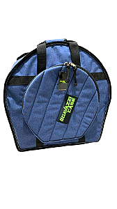 HARD BAG - PRATOS - 2 DIVISÕES - JEANS - PARA  ATÉ 22".