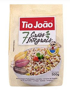 Arroz Integral 7 Grãos com Quinoa Tio João Pacote 500g
