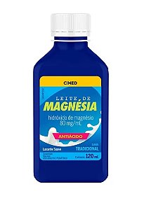 Leite De Magnésia Tradicional 120ml , Calcular o Frete>