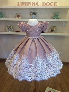 Vestido de Daminha de Honra Rose - Infantil