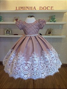 Vestido de Daminha de Honra Rose - Infantil