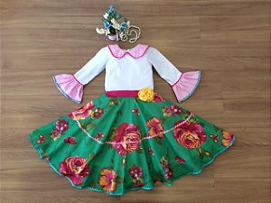 Vestido para Festa Junina - Infantil