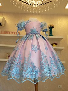 Vestido Princesa Barbie - Liminha Doce - Vestidos de Festa