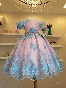 Vestido de Festa Liminha Doce - Infantil