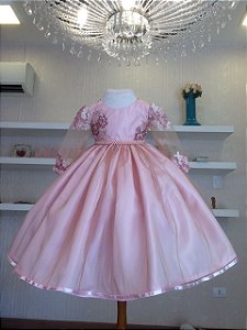 Vestido para Princesinha Liminha Doce - Infantil