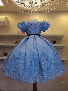 Vestido Azul Claro para Daminhas - Infantil