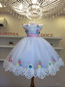 Vestido de Festa Bosque Encantado-Infantil