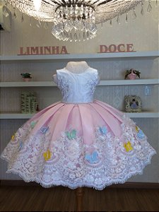 Vestido de Festa Borboletas- Infantil