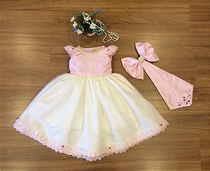 Vestido Ursas Princesas -Vestido Infantil