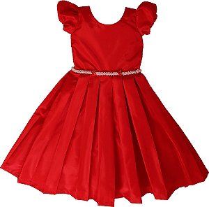 Vestido Vermelho -daminhas de honra