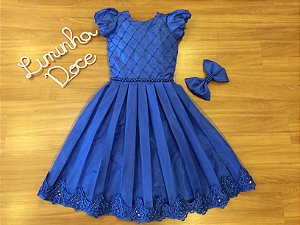 Vestido de festa Azul royal  - Vestido de  Festa