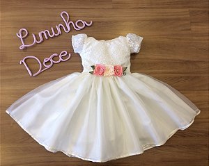 Vestido de Festa Boneca de Pano - Infantil - Liminha Doce - Vestidos de  Festa Infantis e Mãe e Filha