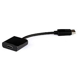 Adaptador Displayport Macho para HDMI fêmea