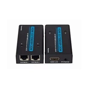 Extender HDMI - Via Cabo - Extensor Até 30 Metros