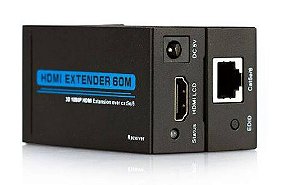 Extender  HDMI -Extender 60 Metros - Cat-5e Cat-6 - 3D - 1080p