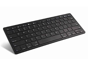 Teclado Keyboard Bluetooth Wireless Sem Fio - Mac,Tablet ,Smartphone ,Notebook -Preto