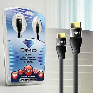 Cabo HDMI  X mini HDMI - Diamond 1,5m