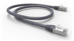 Patch Cord CAT6 Blindado F/UTP Furukawa GIGALAN  - Cinza - 2,5Metros