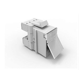 Conector Fêmea/keystone Rj-45- CAT6 Furukawa Gigalan- Branco