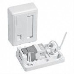 Tomada De Superfície 1 Porta Rj-45 Furukawa -Bege