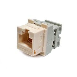 Conector Fêmea Rj45 Cat 6 Fêmea Keystone Ks Tl Bg