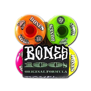 Bones 100s Formula Rodas Skate Importadas 52mm