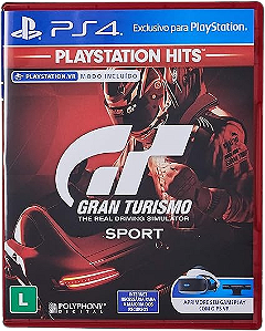 Gran Turismo Sport Playstation 4 - Novo Midia Fisica