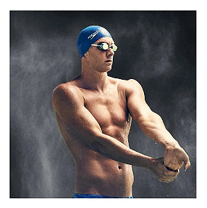 Óculos Natação Vanquisher 2.0 Speedo Silver Prateado Original USA