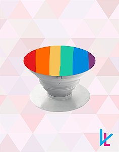 Pop Socket - Arco Íris Colorido