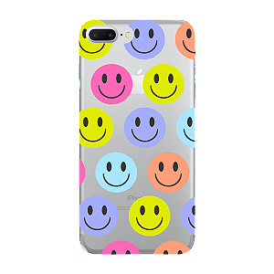 Capinha para iPhone 7 Plus Anti Impacto Personalizada - Smiles - Sorrisos