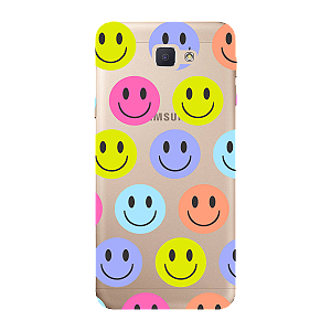 Capinha para Samsung J5 Prime Anti Impacto Personalizada - Smiles - Sorrisos