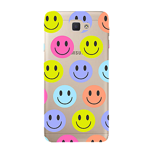 Capinha para Samsung J7 Prime Anti Impacto Personalizada - Smiles - Sorrisos