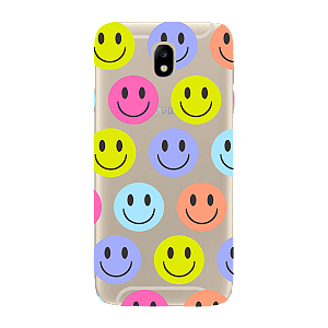 Capinha para Samsung J7 Pro Anti Impacto Personalizada - Smiles - Sorrisos