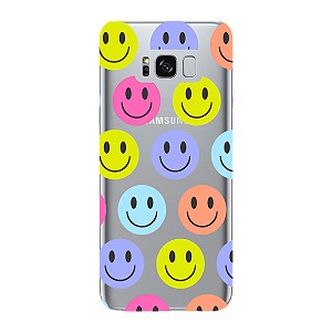 Capinha para Samsung S8 Anti Impacto Personalizada - Smiles - Sorrisos