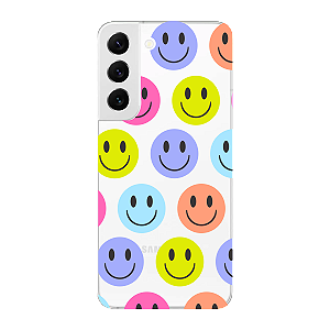 Capinha para Samsung S22 Anti Impacto Personalizada - Smiles - Sorrisos