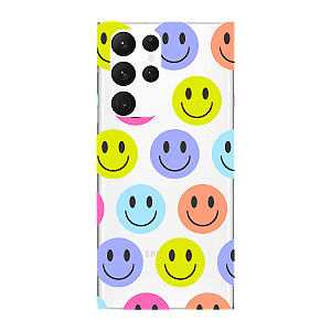 Capinha para Samsung S23 Ultra Anti Impacto Personalizada - Smiles - Sorrisos