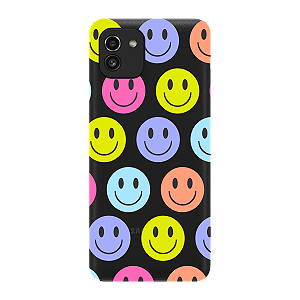 Capinha para Samsung A03 Anti Impacto Personalizada - Smiles - Sorrisos