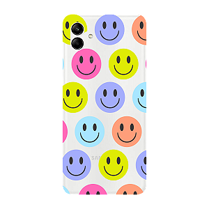 Capinha para Samsung A04 Anti Impacto Personalizada - Smiles - Sorrisos