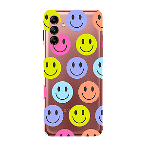 Capinha para Samsung A04s Anti Impacto Personalizada - Smiles - Sorrisos