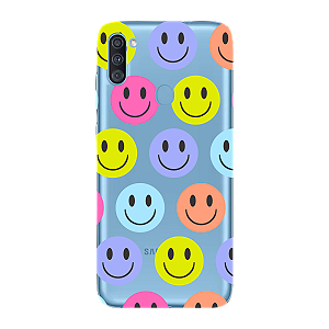 Capinha para Samsung A11 Anti Impacto Personalizada - Smiles - Sorrisos